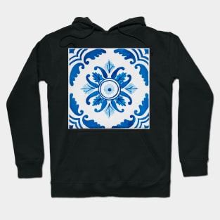 Traditional Portuguese glazed tiles Hoodie